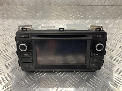 Радіо дисплей toyota auris ii 13- фото №1