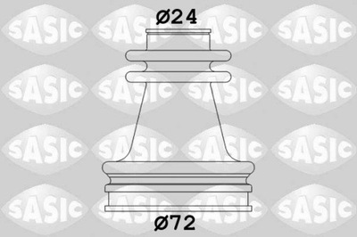 Sasic защита шарнир. wew.renault kangoo clio i фото №1