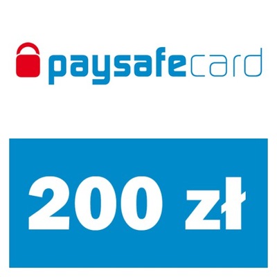 Paysafecard 200 PLN - KOD PIN PSC 200 ZŁ
