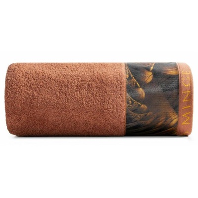 Ręcznik SIMONA 50x90 cm ceglany EVA MINGE bawełna