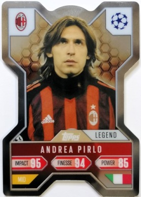 TOPPS MATCH ATTAX EXTRA 2024/25 CHROME X CX 9 ANDREA PIRLO AC MILAN