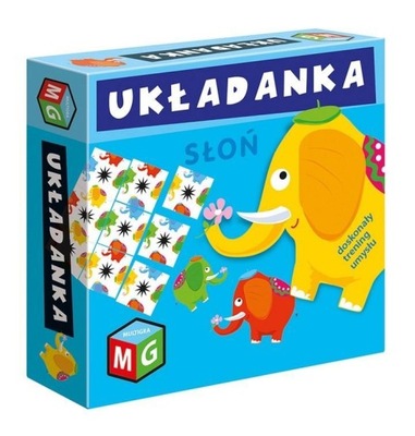 Układanka Słoń Multigra