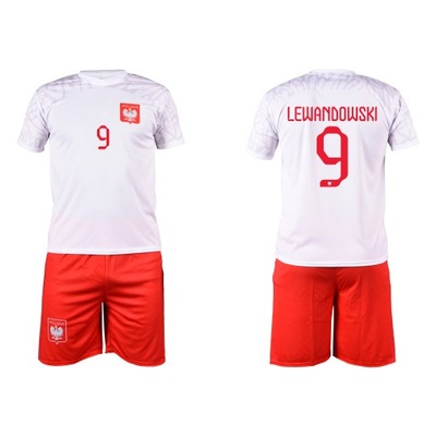 Strój komplet piłkarski - LEWANDOWSKI POLSKA - 116