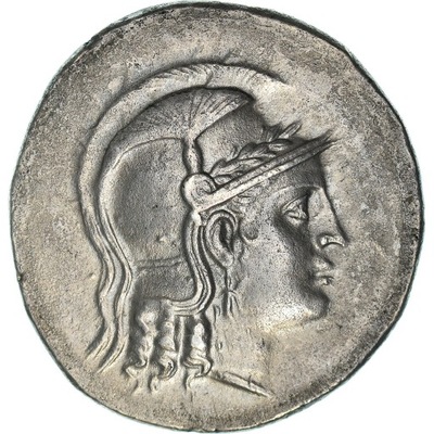 Jonia, Tetradrachm, 140-135 BC, Pedigree, Srebro,