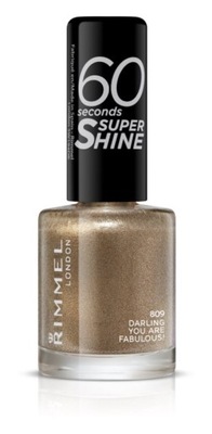 Rimmel London 60 Seconds Super Shine lakier do paznokci 809 Darling, You