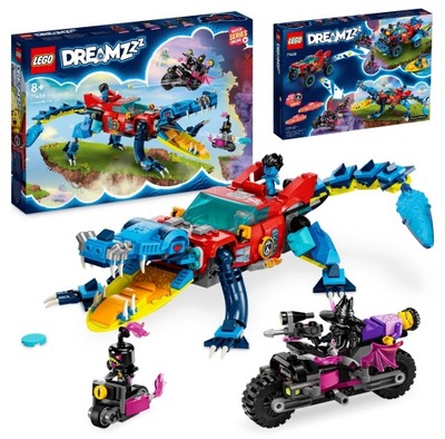 LEGO DREAMZzz 71458 Krokodylowy samochód Prezent