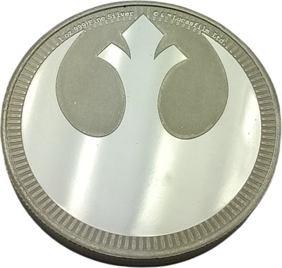 Srebrna moneta Gwiezdne Wojny: Sojusz Rebeliantów, 1 oz, 2022