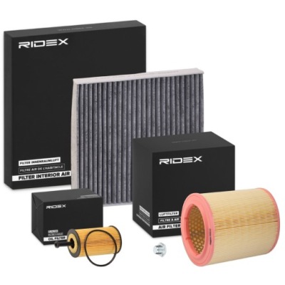 Набір фільтрів ridex 4055f21829 pasuje do peugeot partner combispace 5f фото №1