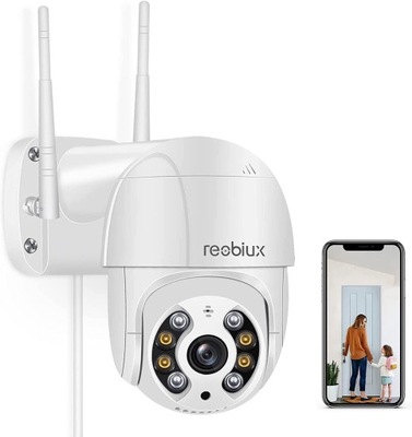 Reobiux 2MP Zewnętrzna kamera monitorująca WiFi
