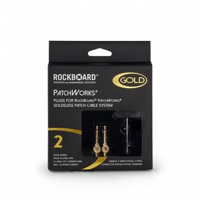 RockBoard PatchWorks Solderless Plugs wtyki jack