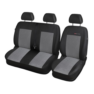 FORRO UNIVERSALES JUEGO 1+2 ELEGANCE COLOR NEGRO P2 PARA NISSAN INTERSTAR  