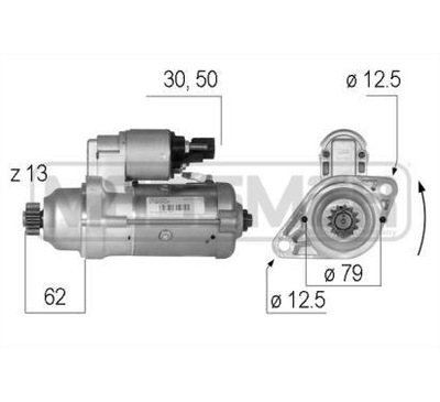 ERA MESSMER ARRANCADOR VW  