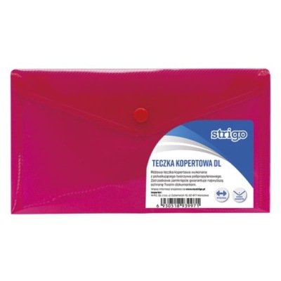TECZKA KOPERTOWA STRIGO DL CZERWONA