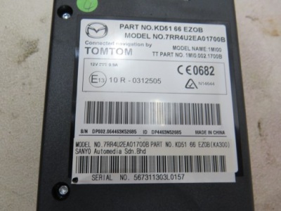 Зчитувач карта sd navi tom tom mazda 6 gj kd5166ezob фото №1