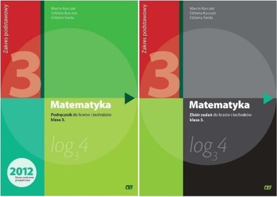 Matematyka 3 Podręcznik Zbiór zadań ZP OE Pazdro