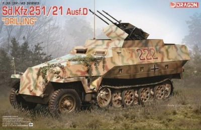 Dragon-6862 Sd.Kfz.251/21 Ausf.D Drilling