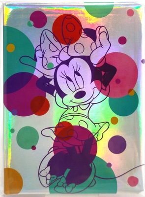 NOTES A5 MYSZKA MINNIE METALICZNY NOTATNIK DISNEY