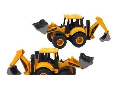 POJAZD KOPARKA ŻÓŁTA