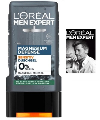 L'Oreal Men Expert Żel pod prysznic Magnesium Defense