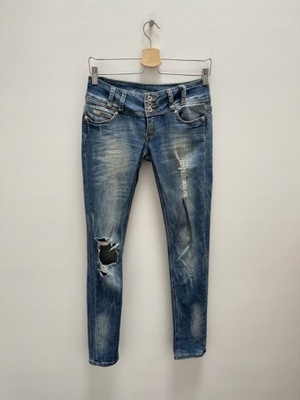 TALLY WEIJL___skinny jeans rurki__34 XS