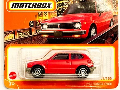 MATCHBOX-1976 HONDA CVCC Z 2019 ROKU (B3)