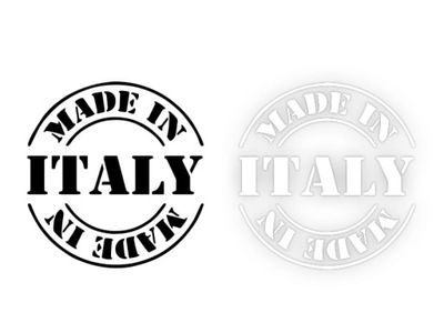 MADE IN ITALY (Fiat Alfa Romeo Lancia Maserati Ferrari Lamborghini) - Nakle 