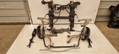 Mercedes eqe 295 подвеска передние перед полный демонтаж фото №1