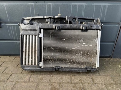 Opel crossland lift 1.2 thp 1.5 hdi pas передний комплект радиатор вентилятор фото №1