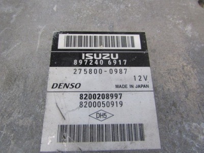 Блок керування , бортовий комп'ютер двигуна renault vel satis фото №1