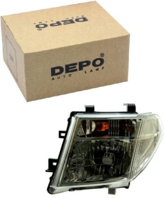 Фара левый do nissan pathfinder iii np300 navara 2004- фото №1