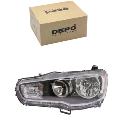 Фара лампа правая do mitsubishi lancer viii 2007- фото №1