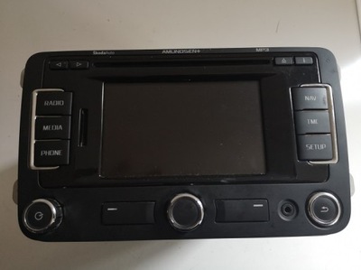 Skoda superb ii 3t радио навигация 3t0035192j фото №1