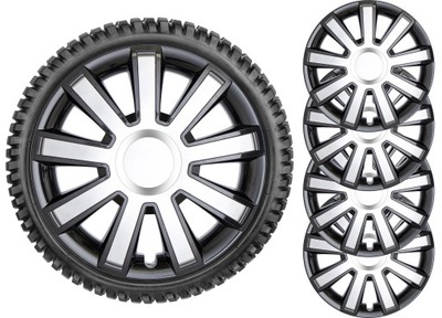 WHEEL COVERS 15 - KIA LANCIA LAND ROVER MAZDA MINI  