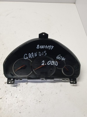 Лічильник прилади mitsubishi grandis 2.0 did 8100a197 фото №1