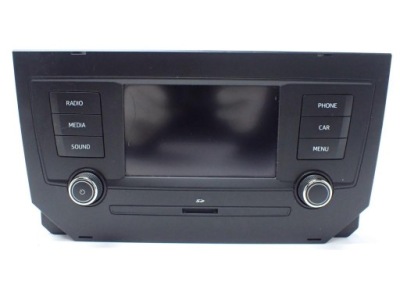 Радіо заводський оригінал 6f0035871 seat ibiza v 6f 18r фото №1