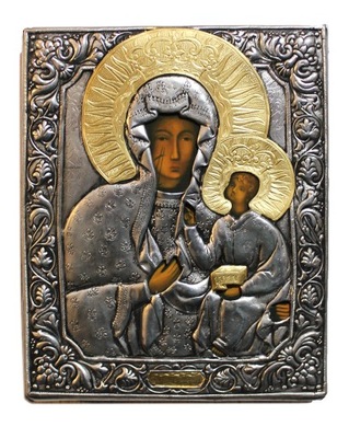 Ikona Matka Boska Częstochowska 14x17