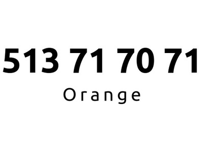 513-71-70-71 | Starter Orange (717 071) #E