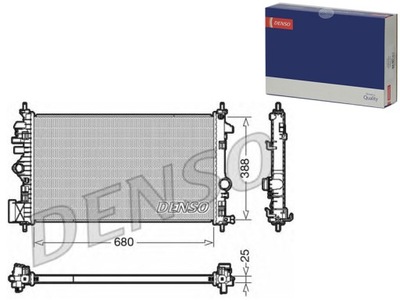 RADUADOR DEL MOTOR DENSO 1300291  