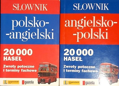 Słownik polsko-angielski , angielsko-polski