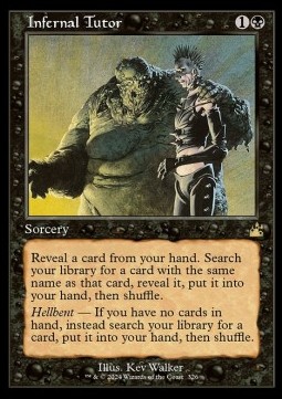 Infernal Tutor - FOIL - AncientCow