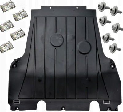 Renault clio iii 2005-2014 защита двигателя клипсы фото №1