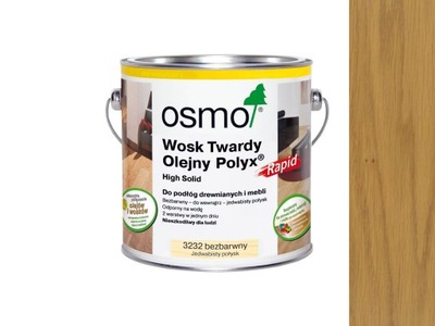 Osmo 3232 Wosk twardy olejny rapid 0,125 L POŁYSK