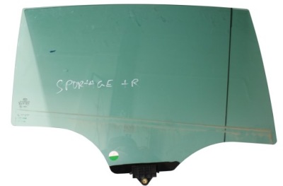 Kia sportage iv скло бічна двері задні праве фото №1