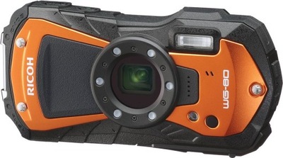 Vodotesný fotoaparát Ricoh WG-80 oranžový