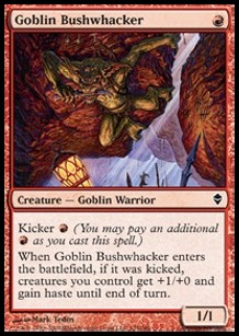 Karta Magic: Goblin Bushwhacker