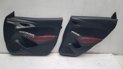 Оббивка двері права ліва перед задня mazda cx3 alcantara bosse фото №1