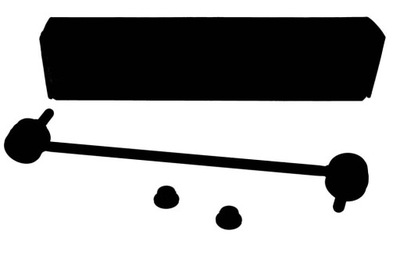 Quaro qs8606/hq тяга / кронштейн, стабілізатор фото №1