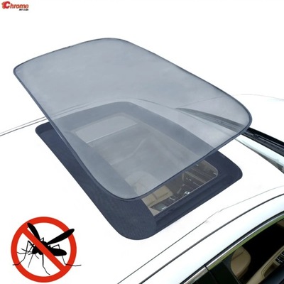 Car Magnetic Moonroof Sunroof Sun Shade Mesh Roof Awnings Cover Camp~54337 