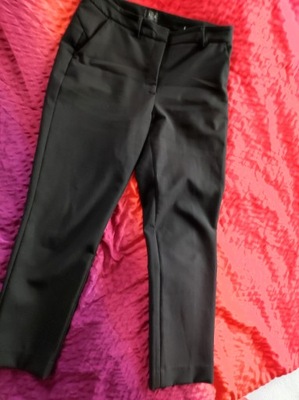 Eleganckie spodnie czarne r. 40
