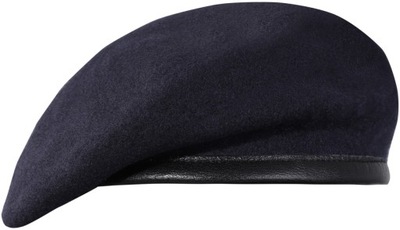 Beret wojskowy wełniany tłoczony MFH Commando Granatowy 57